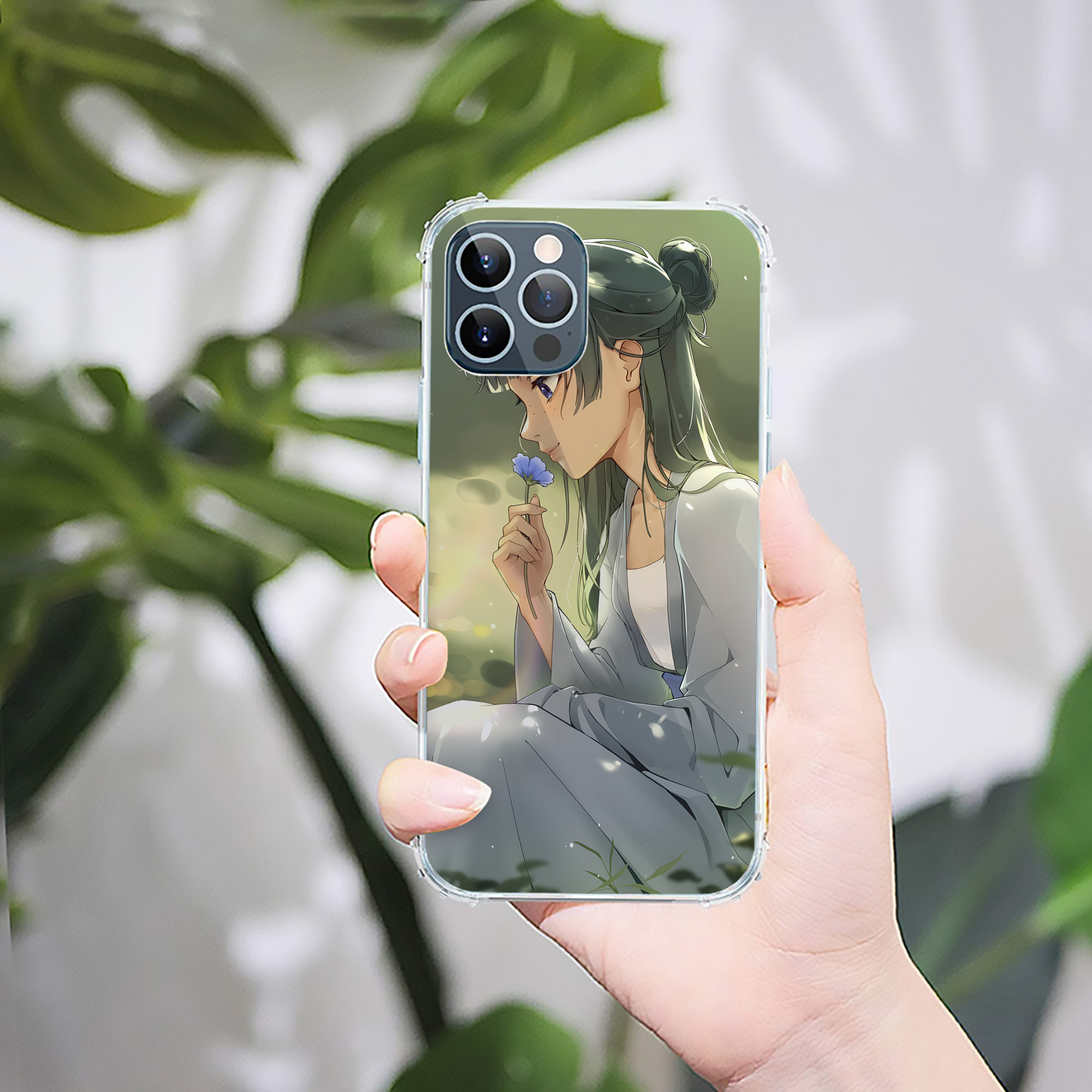 （画像用） 薬屋のひとりごと The Apothecary Diaries 【iPhone 12シリーズ対応】透明スマホケース（クリアソフトケース）